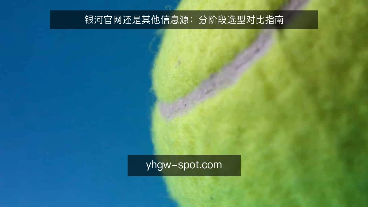 银河官网还是其他信息源:分阶段选型对比指南